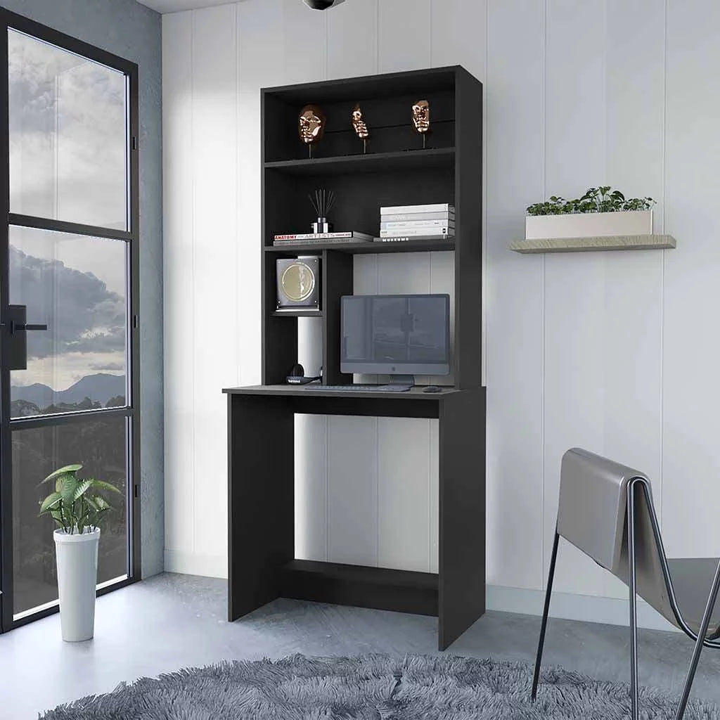 Writing Desk with Hutch and Storage U5008