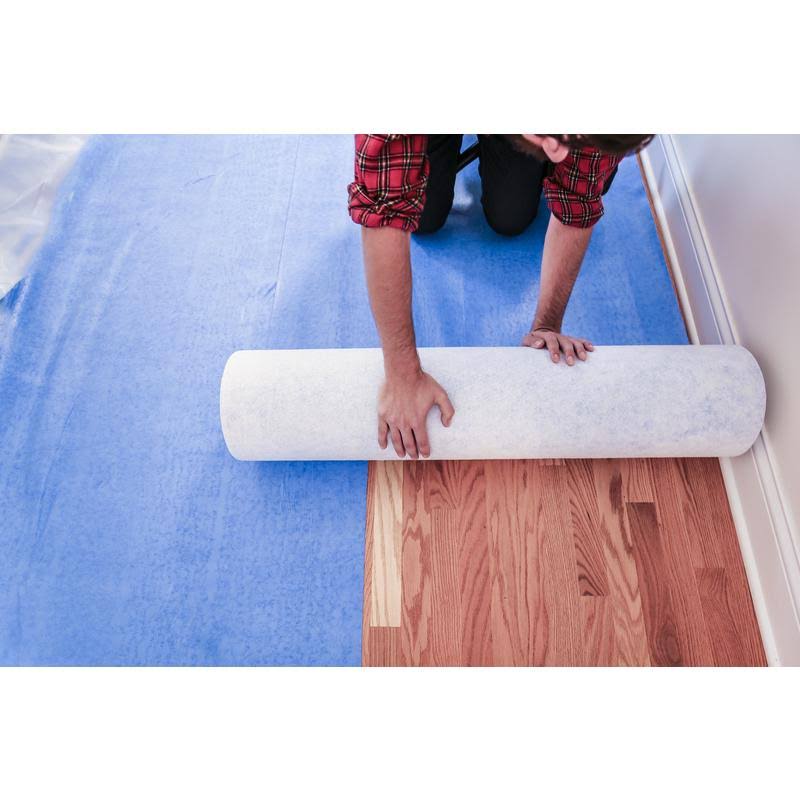 Blue Floor Protection, 40 in. x 54 ft. Y7193