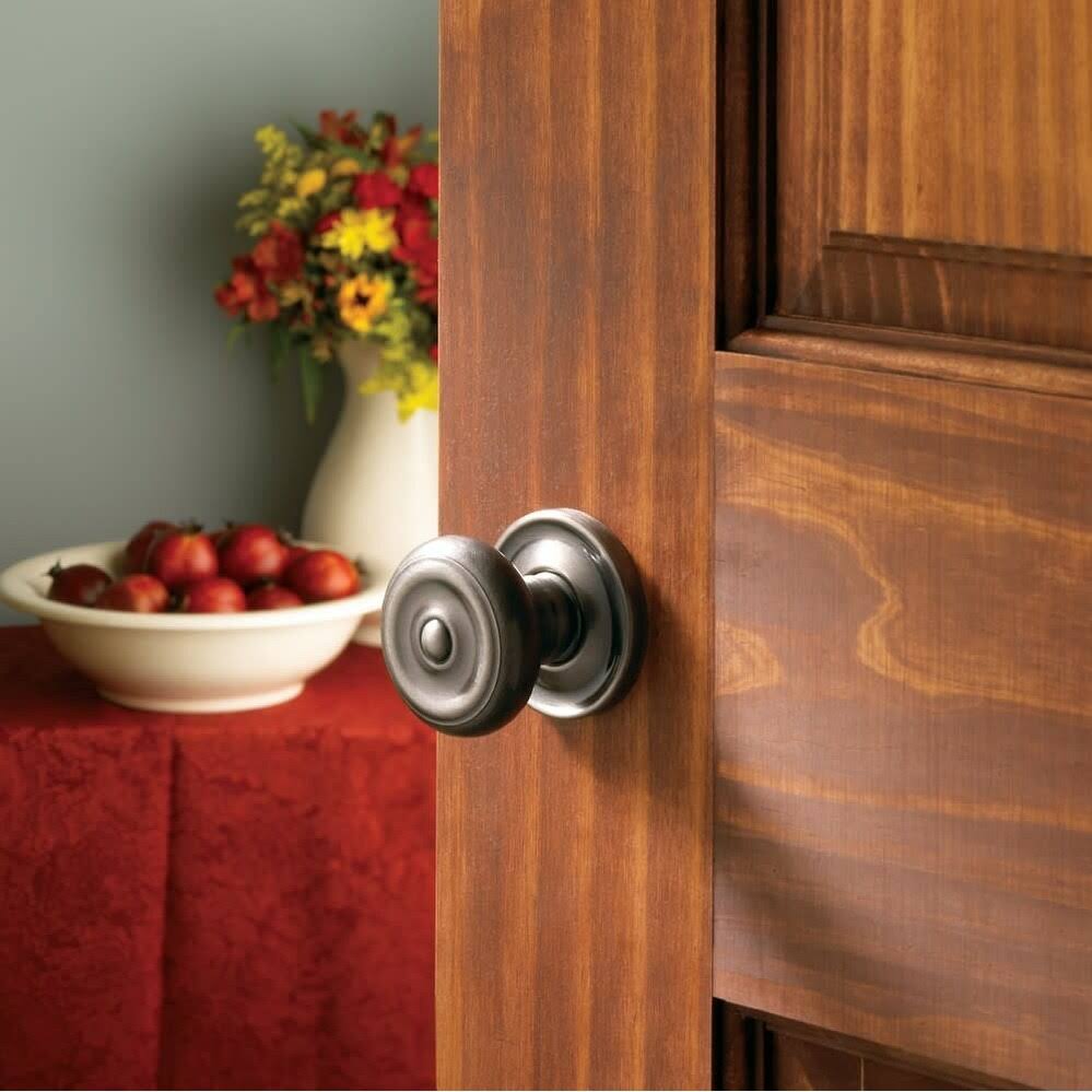 Oil-Rubbed Bronze Full Dummy Knob Set I895116