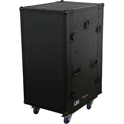 Black Label 11U x 16U Rack Case with Table L313