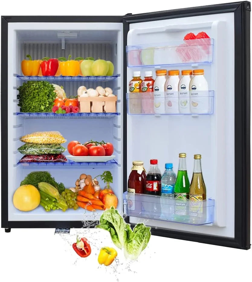 1.7 Cu ft Portable Absorption Mini Fridge with Lock D404