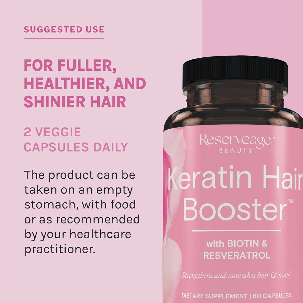 Biotin Hair and Nails Supplement, 60 Capsules C362