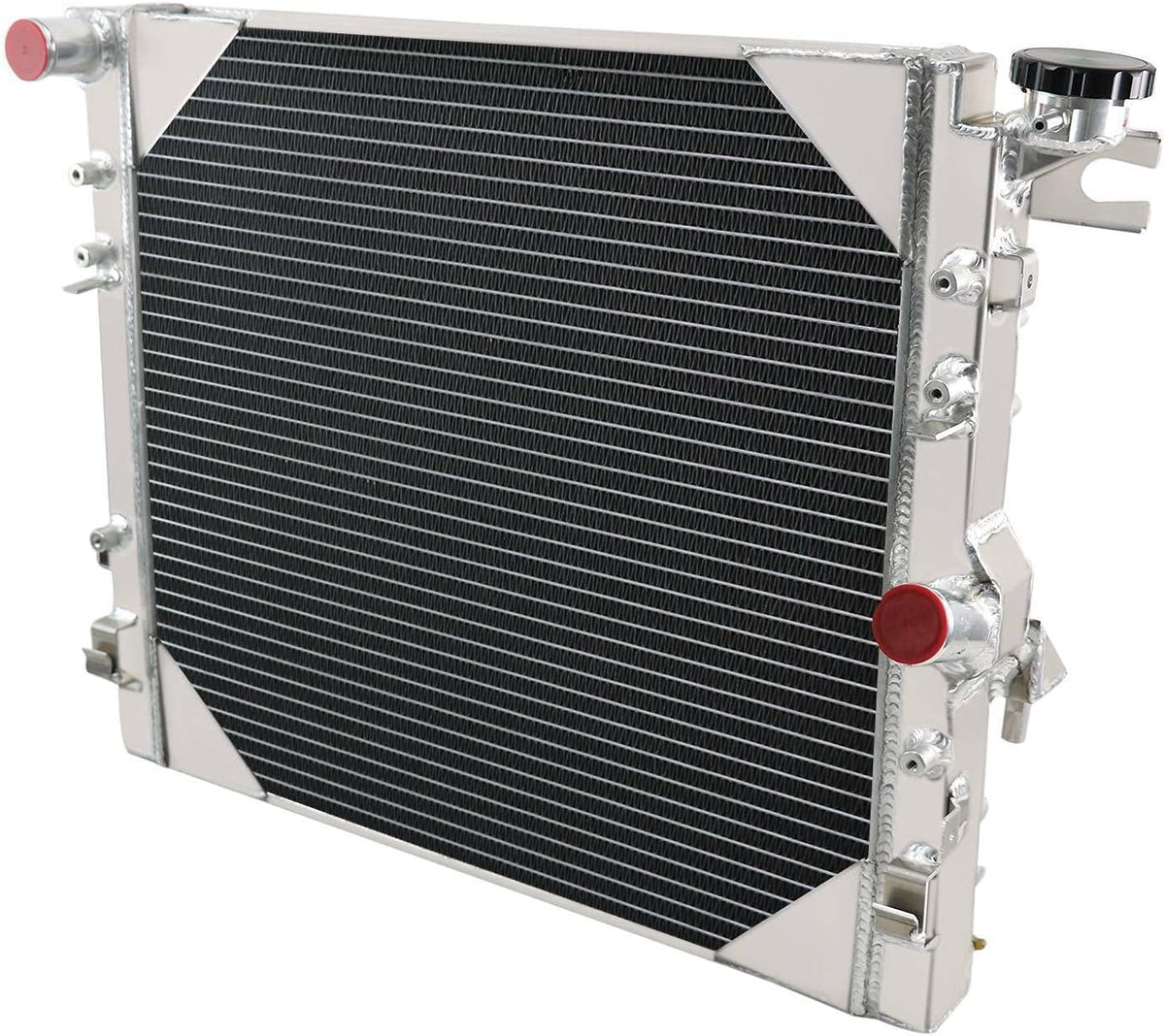 Aluminum Radiator with Shroud Fan and Relay for Jeep Wrangler JK 3.6L 3.8L W756478