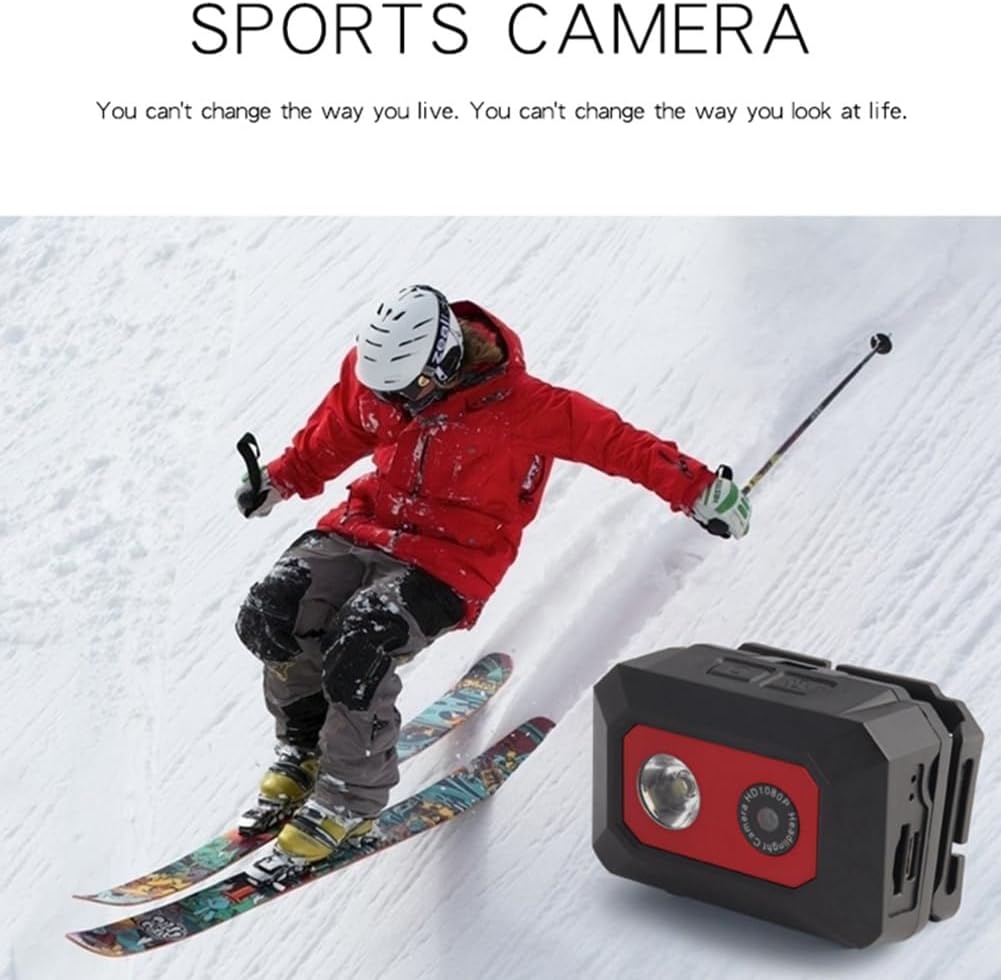 Night Vision Head-Mounted Action Camera Helmet Video Recording DVR Cam N97597