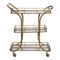 Gold Serving Cart N785487