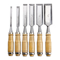 Wood Chisel Set, 6 Piece Q15417