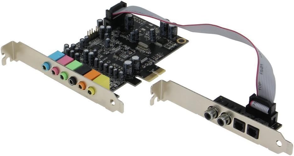 PCIe 7.1 Channel Sound Card with SPDIF Bracket V5026