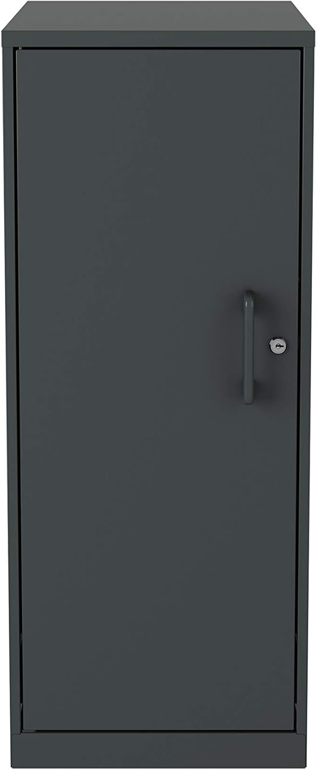 Charcoal 4 Shelf Personal Cabinet K7681