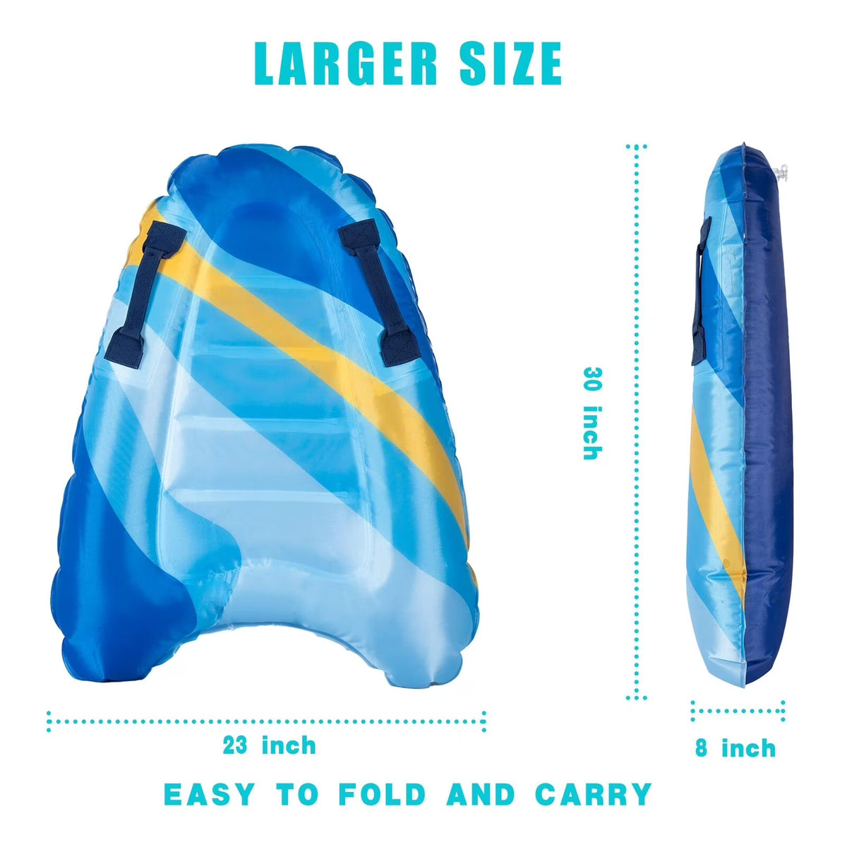 Inflatable Surfboard Water Sports Floating Bed Lightweight L163