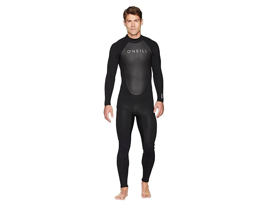 Black 3/2mm Back Zip Full Wetsuit P67340