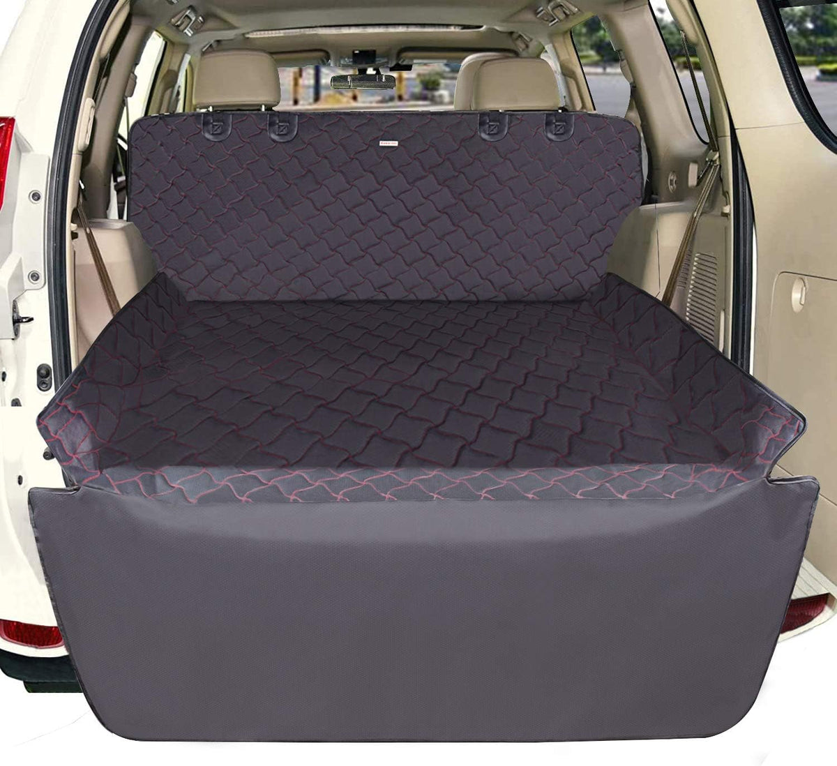 Waterproof Nonslip SUV Cargo Liner with Bumper Flap O73965