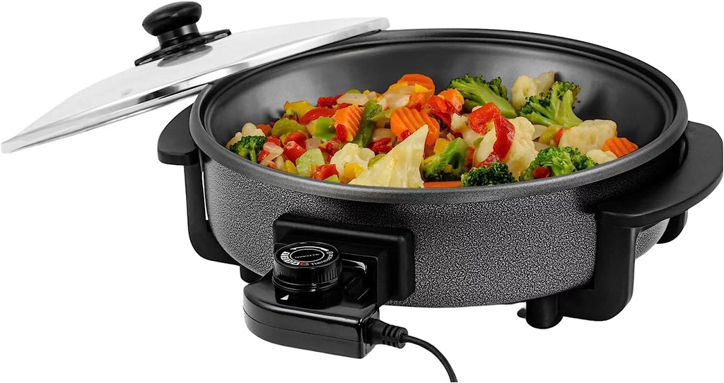 12" Round Nonstick Electric Skillet J5363