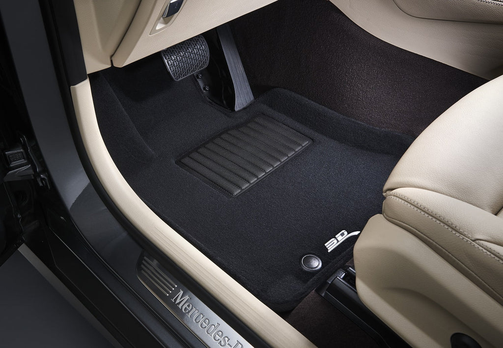 3D MAXpider ELEGANT Floor Mat (BLACK) Full Set W7633