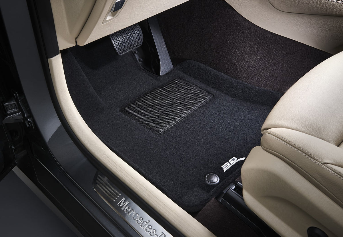3D MAXpider ELEGANT Floor Mat (BLACK) Full Set W7633