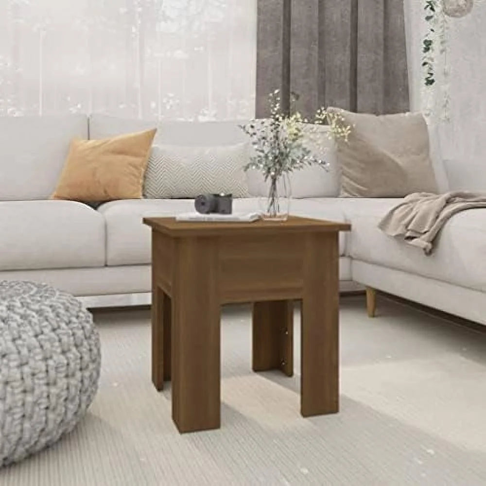Sonoma Oak Engineered Wood Table 15.7"x15.7"x16.5" W272
