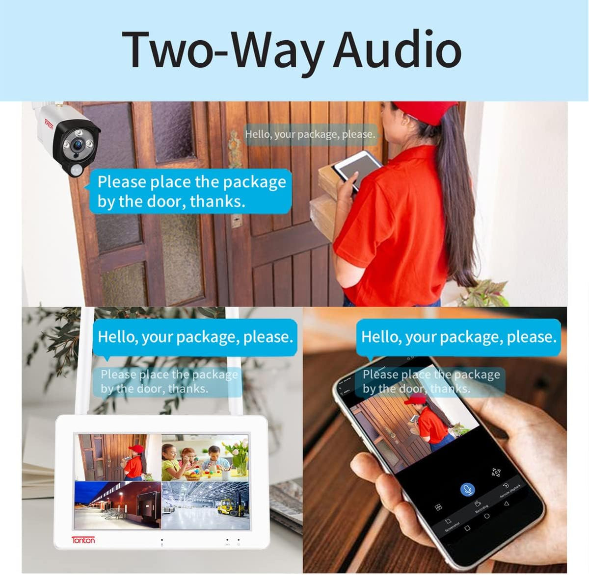 3MP Ultra HD Wireless IP Security Camera with PIR Sensor L703