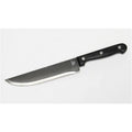 7in. Butcher Knife Black Handle Silver Blade G9210