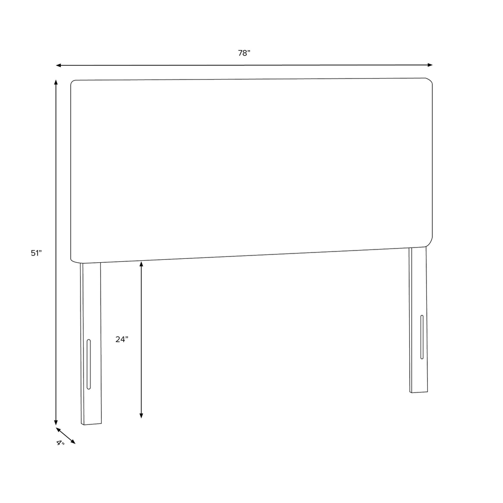 King Cobblestone Headboard P73174