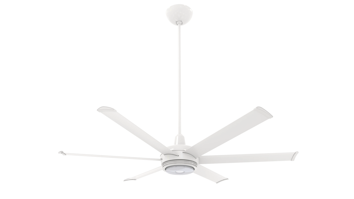 White 60 Ceiling Fan V3845