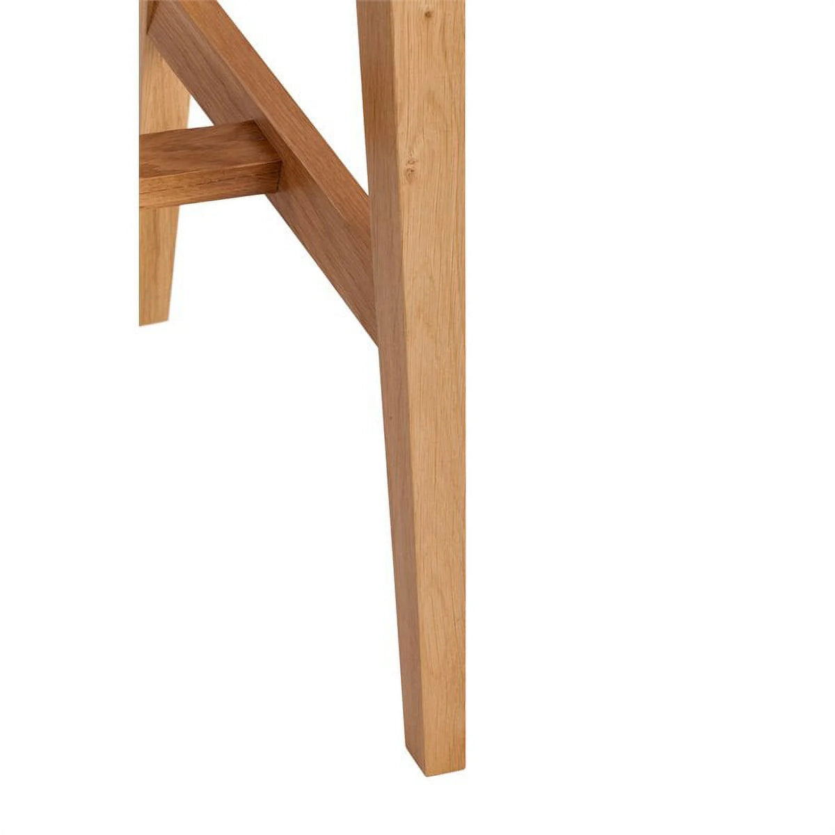 2 Piece Modern Wood Barstool Set G67868