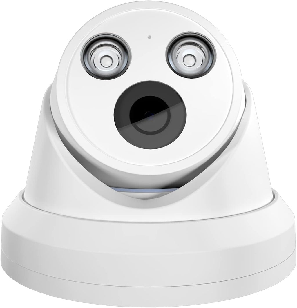5MP Outdoor PoE IP Dome Camera with Full Color Night Vision F305