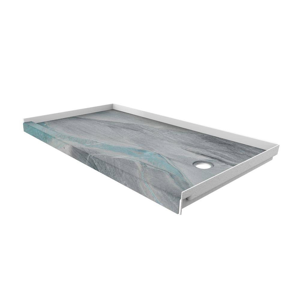 60x22 Single Threshold Shower Base S190