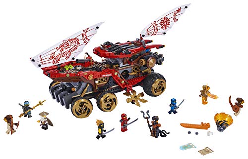 LEGO NINJAGO Land Bounty Toy Truck Building Set with Ninja Minifigures (1,178 Pieces) Q2099