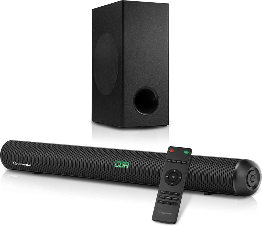 28-Inch 120W Sound Bar with Subwoofer and Wireless Bluetooth X9528