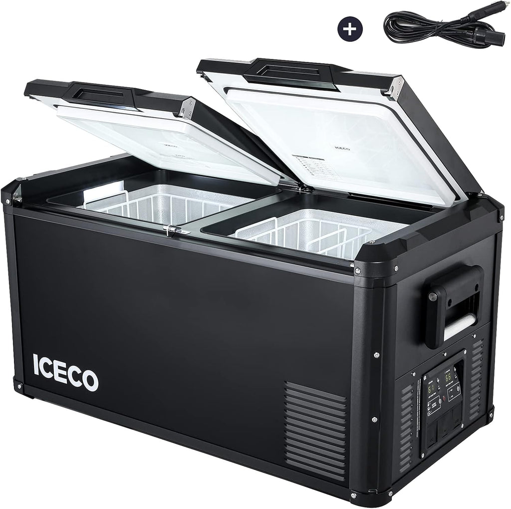 79.2 Quarts Dual Zone Portable Refrigerator with SECOP Compressor B362
