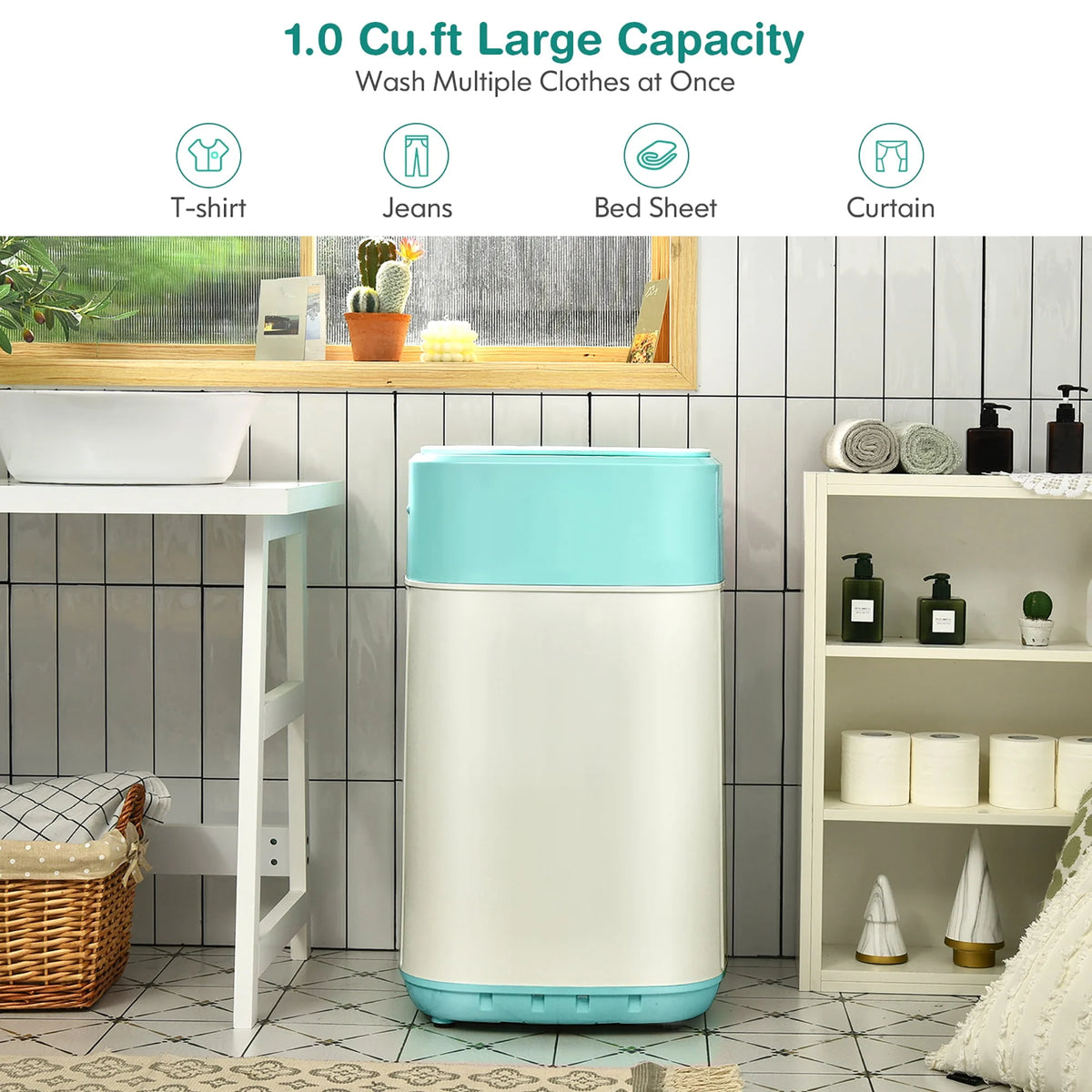 Portable Fully Automatic Washing Machine R948037