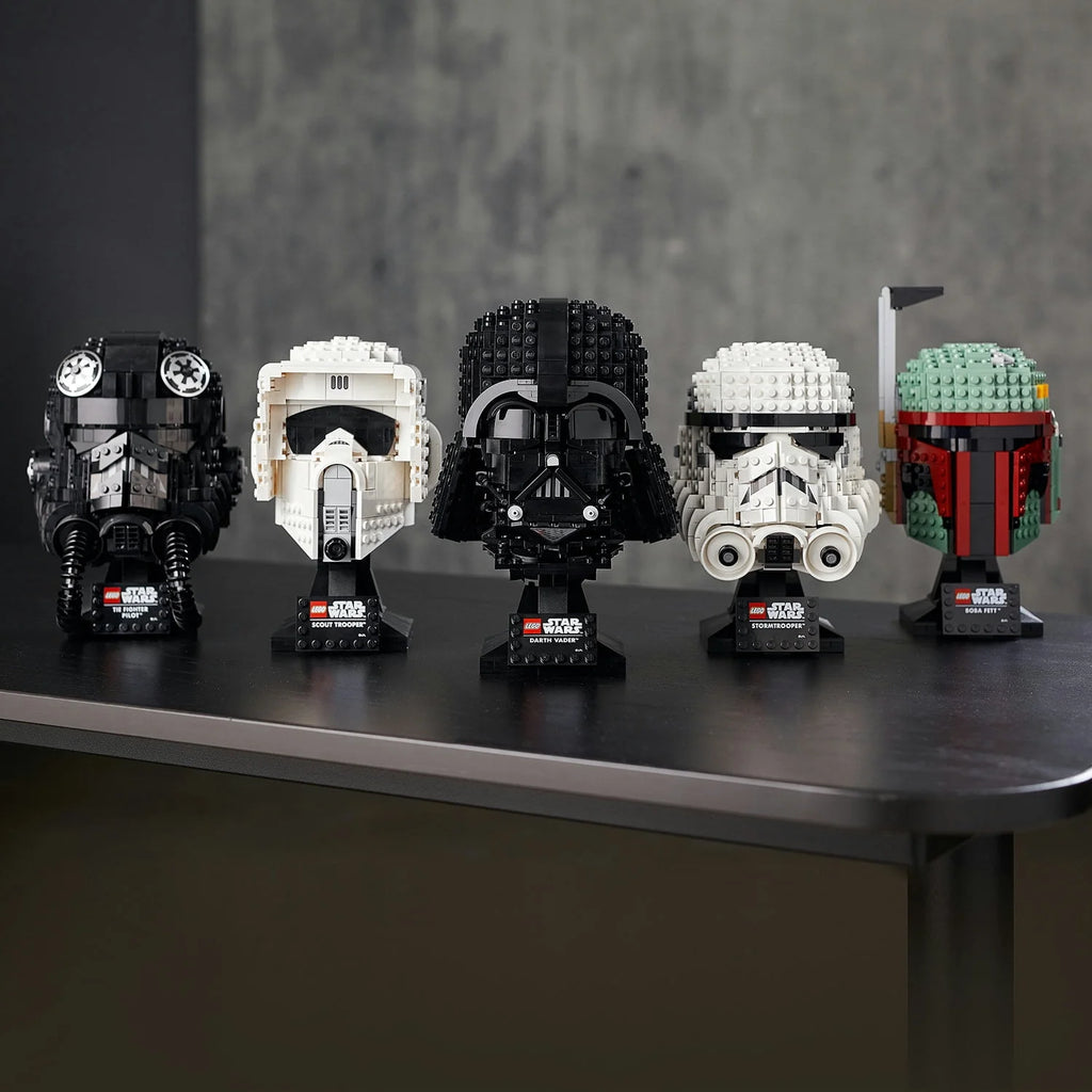 Scout Trooper Helmet 471 Pieces Building Toy S6856