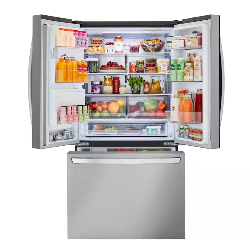 26 cu. ft. Smart Counter-Depth French Door Refrigerator with Dual Ice Makers M246970