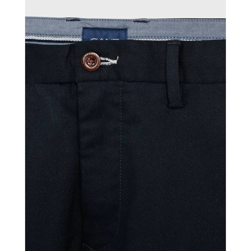 Black Slim Fit Chinos C7742