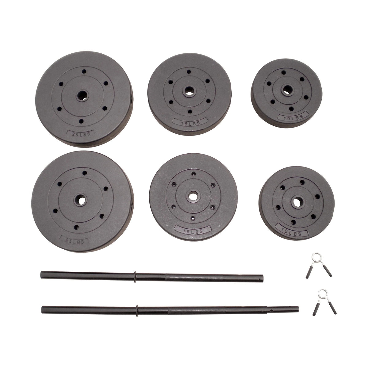 100 lb Standard Vinyl Weight Set O808788