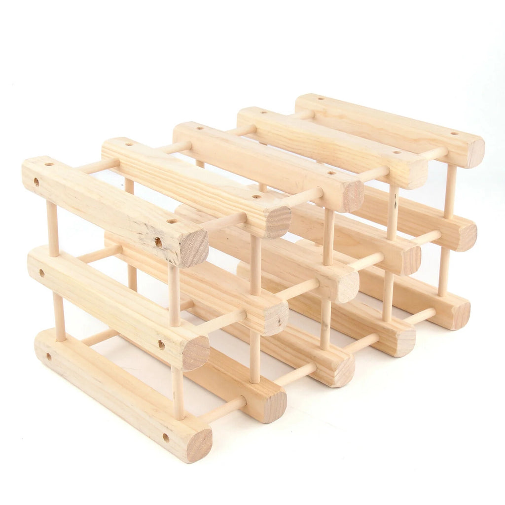 20 Bottle Wooden Wine Rack W15974