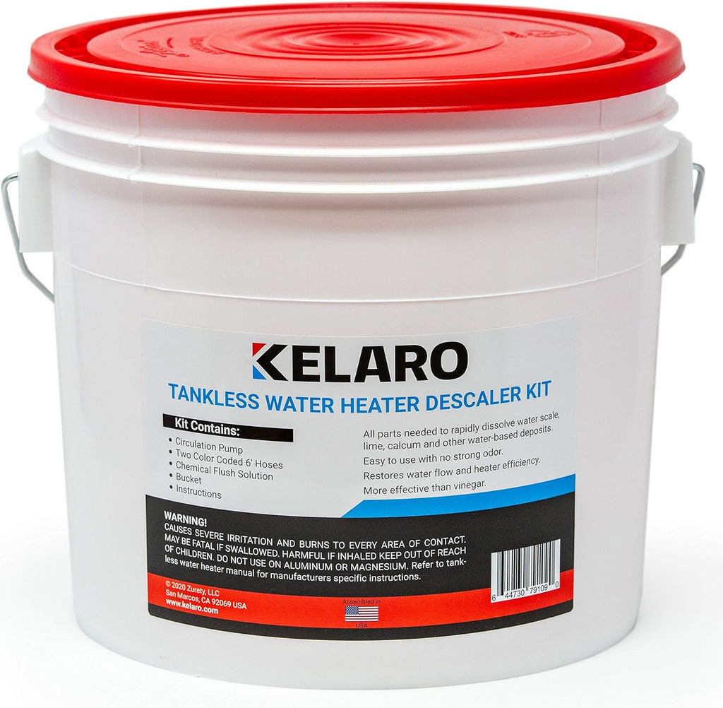 Tankless Water Heater Flushing Kit with Descaler R15886