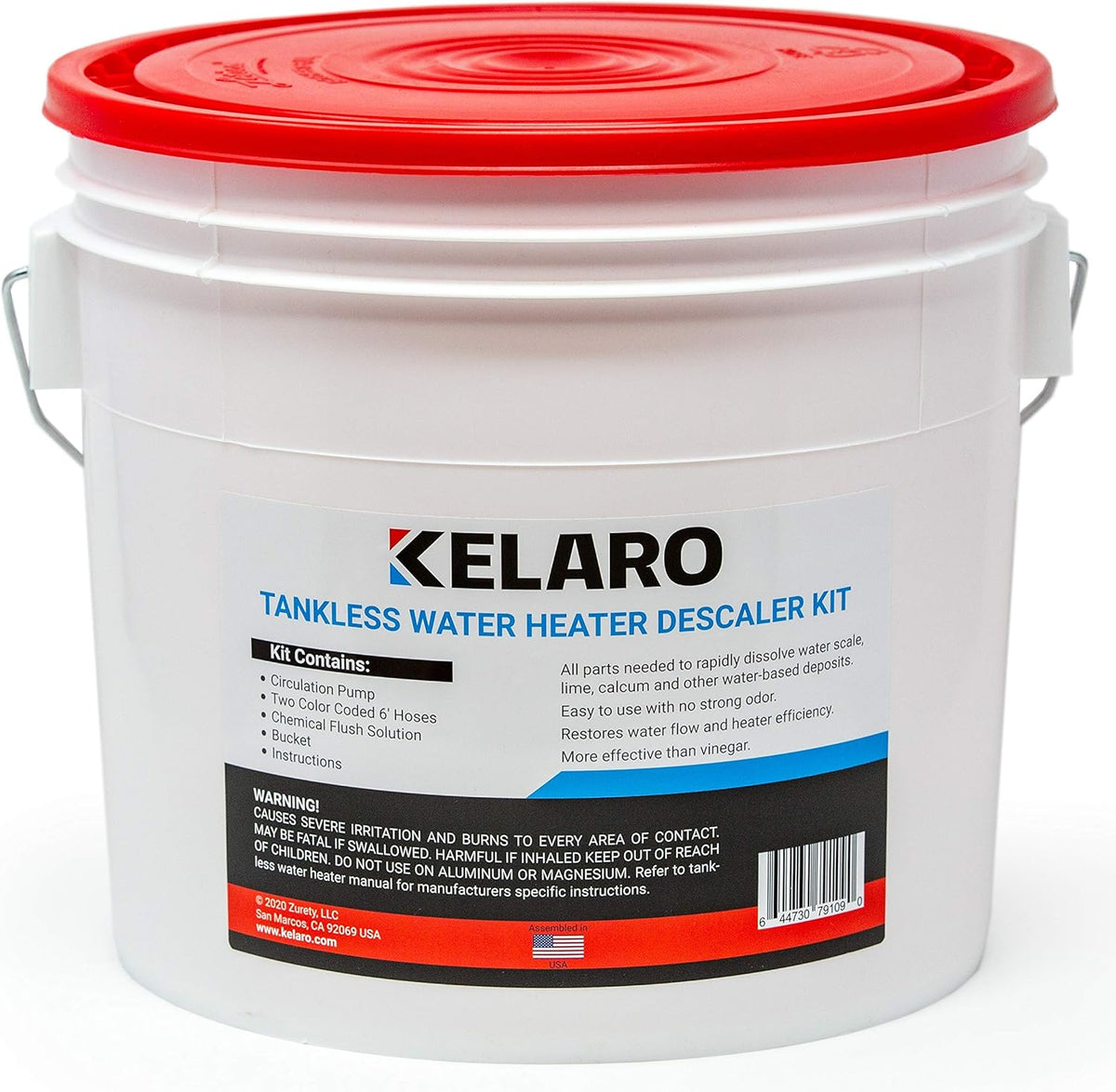 Tankless Water Heater Flushing Kit with Descaler R15886