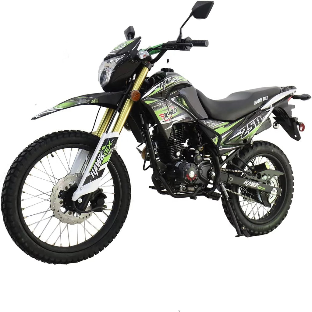 250cc Dirt Bike with 5 Manual Transmission, 21"/18" Wheels G5844