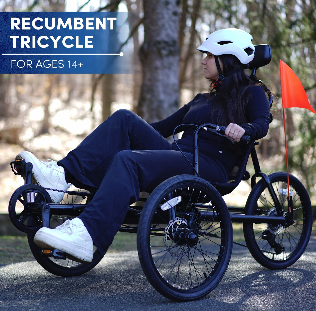 Black 3-Wheel Bike G7457