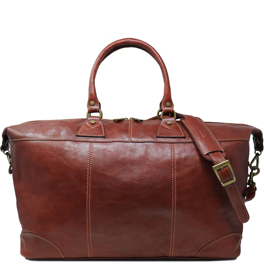 Vecchio Brown Duffle Bag Z256
