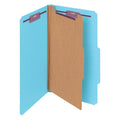 Blue Pressboard Classification Folders L946