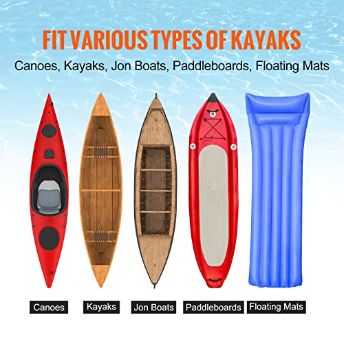 Foldable Aluminum Kayak Cart with 10'' Solid Tires W72741