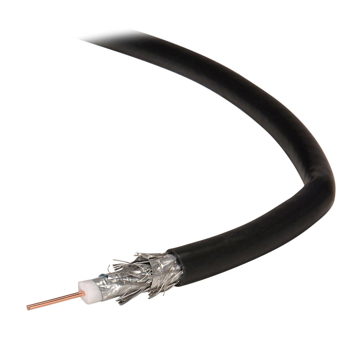 RG-6/U Quad Shield Coaxial Cable 18 AWG 75 Ohm 1000 ft. W450