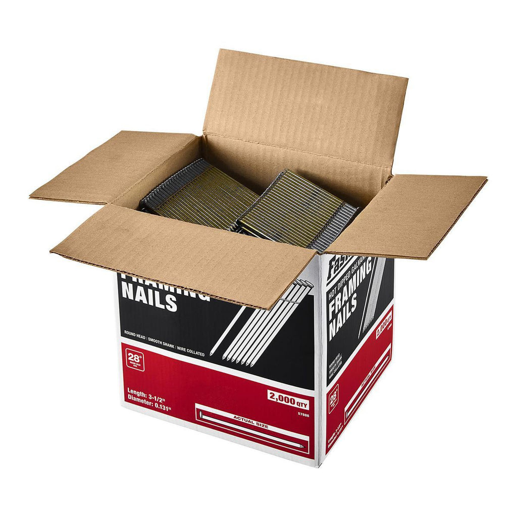 Galvanized Framing Nails, Smooth Shank, 96,000 Pieces L933
