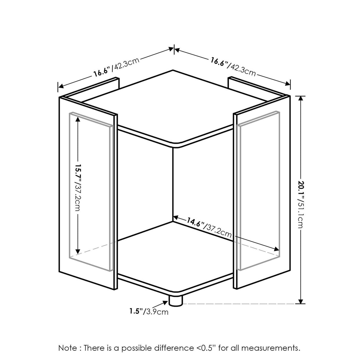 Litter Box Enclosure V75013