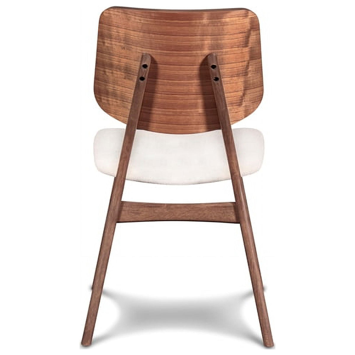 Brown Corner Table and 2 Wood Back Chairs O112471