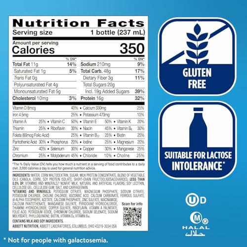 Milk Chocolate Nutrition Shake, 8 fl oz - 24 Pack M8146