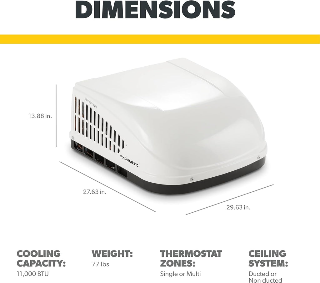 11K BTU White Air Conditioner U508