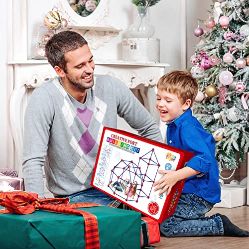140 Pcs STEM Construction Fort Building Kit H6296