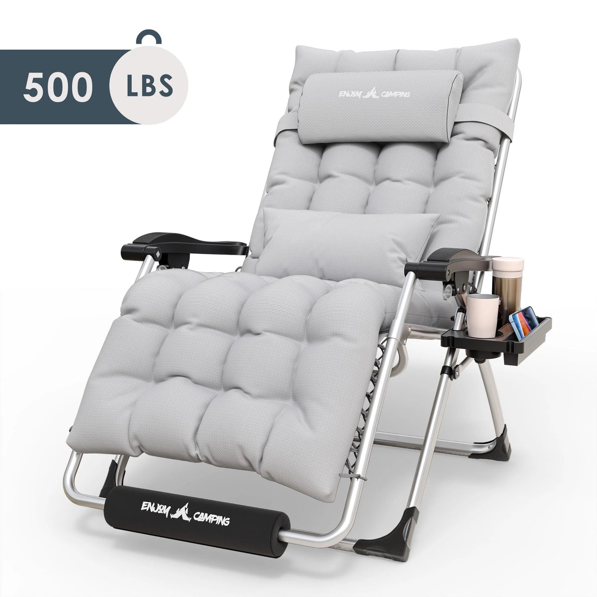 Oversized Zero Gravity Chair Set of 1 Black T75812